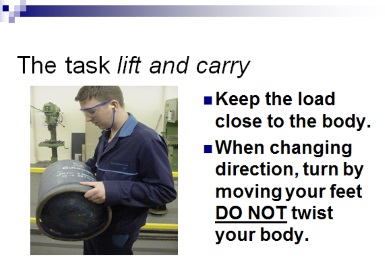 manual handling task